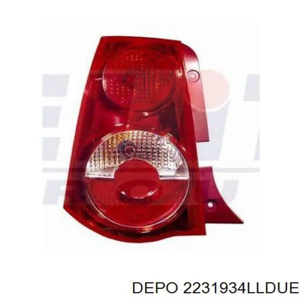 2231934LLDUE Depo/Loro/Abakus Задня ліва фара