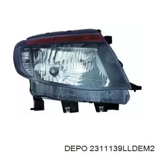 32P1091E Polcar Фара дальнього світла в зборі