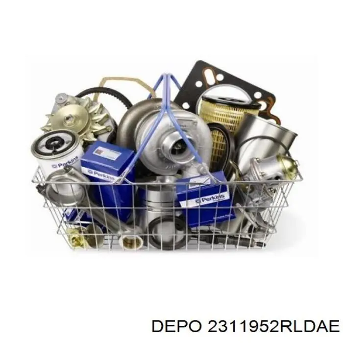 Задні ліхтарі Depo/Loro/Abakus 2311952RLDAE ціна, від 82.33 USD
