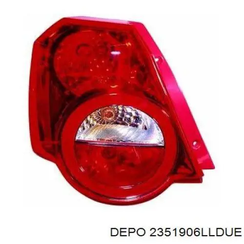2351906LLDUE Depo/Loro/Abakus Задня ліва фара
