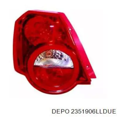 Ліхтар задній лівий Depo/Loro/Abakus 2351906LLDUE ціна, від 55.35 USD