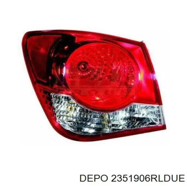 Задні ліхтарі Depo/Loro/Abakus 2351906RLDUE ціна, від 58.16 USD