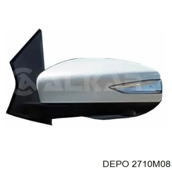 2710M08 Depo/Loro/Abakus Праве дзеркало заднього виду