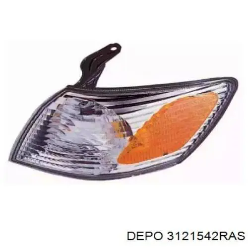 Правий покажчик повороту - лампа Depo/Loro/Abakus 3121542RAS ціна, від 31.75 USD