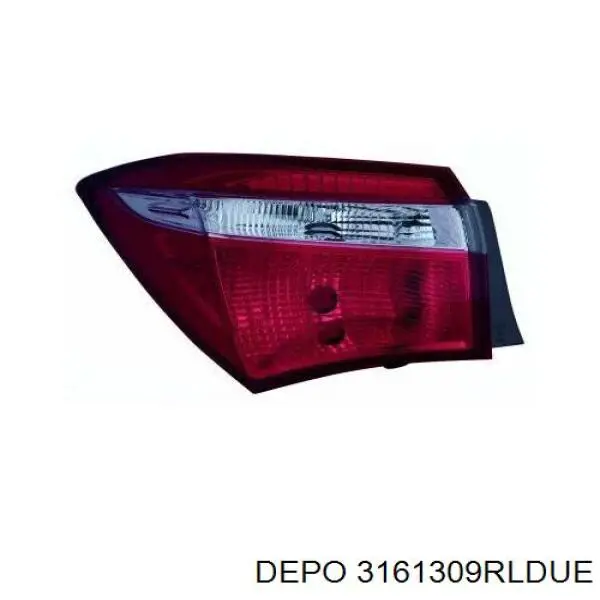 Ліхтар задній правий, внутрішній B45C513F0 Mazda