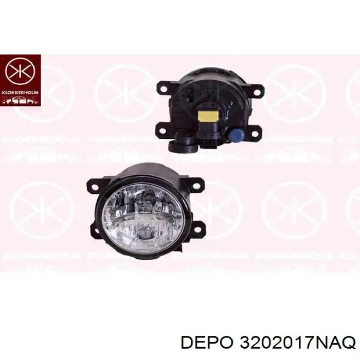 9270157 Opel Протитуманки, ліваі, права