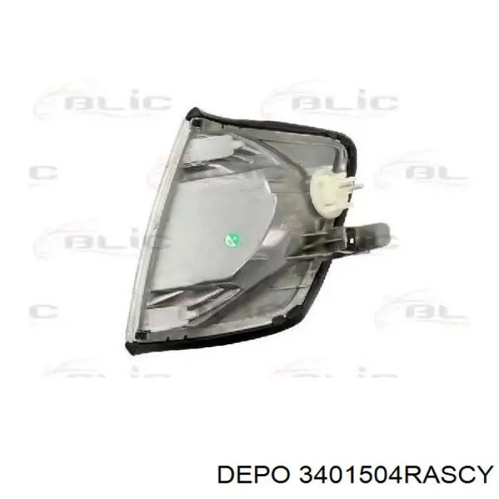 Правий покажчик повороту - лампа Depo/Loro/Abakus 3401504RASCY ціна, від 49.56 USD