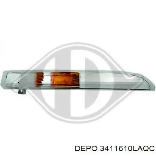 Вказівник повороту лівий 3411610LAQC Depo/Loro/Abakus