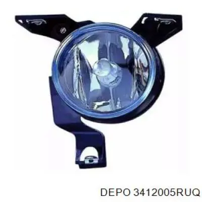 Фара протитуманна, права 3412005RUQ Depo/Loro/Abakus