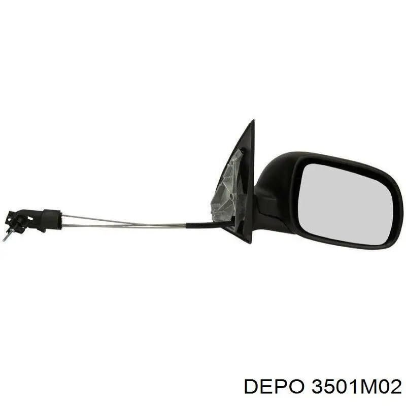 Праве бокове дзеркало VAG 6Y1857502ASB41REF