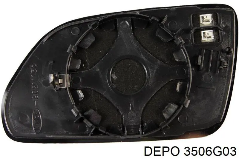 Купити 3506G03 Depo/Loro/Abakus Дзеркальний елемент дзеркала заднього виду, лівого