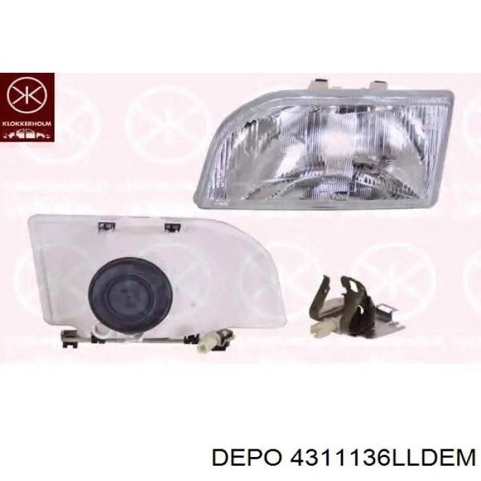 Фари Depo/Loro/Abakus 4311136LLDEM ціна, від 39.19 USD