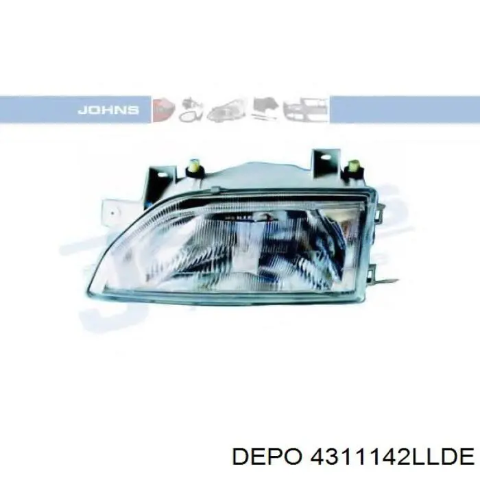 4311142LLDE Depo/Loro/Abakus Фара дальнього світла в зборі