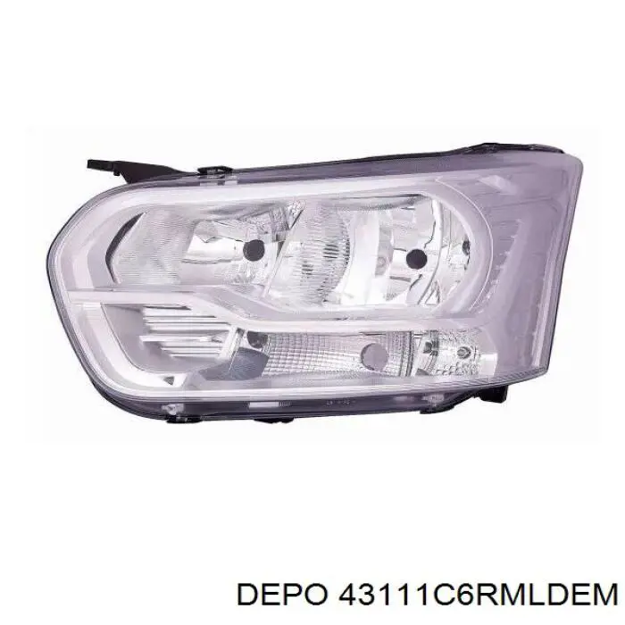 Фара правая Autotechteile 5030399 ціна, від 111.91 USD