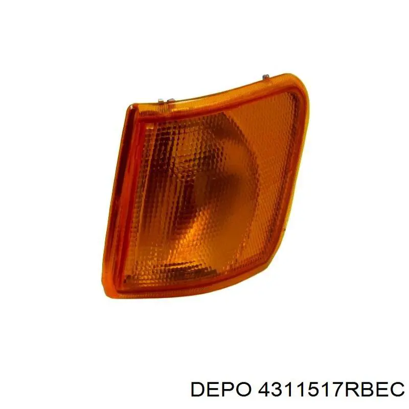 Правий покажчик повороту - лампа Depo/Loro/Abakus 4311517RBEC ціна, від 12.71 USD