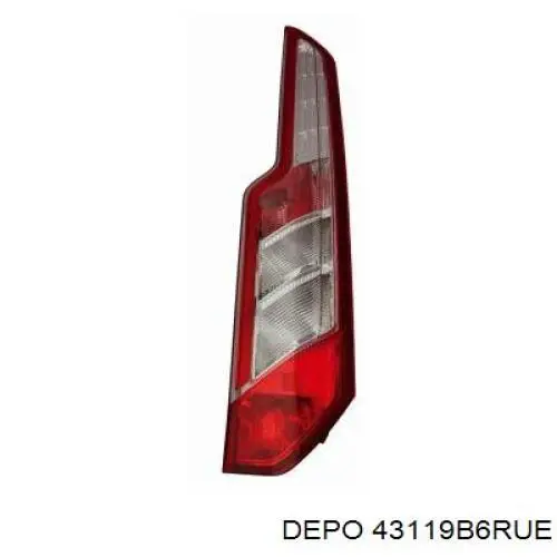 Задня права фара ZFD191363R Signeda