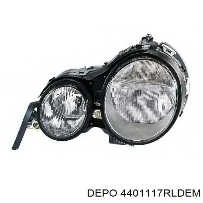 Купити 084401132RX Mercedes Права блок фара
