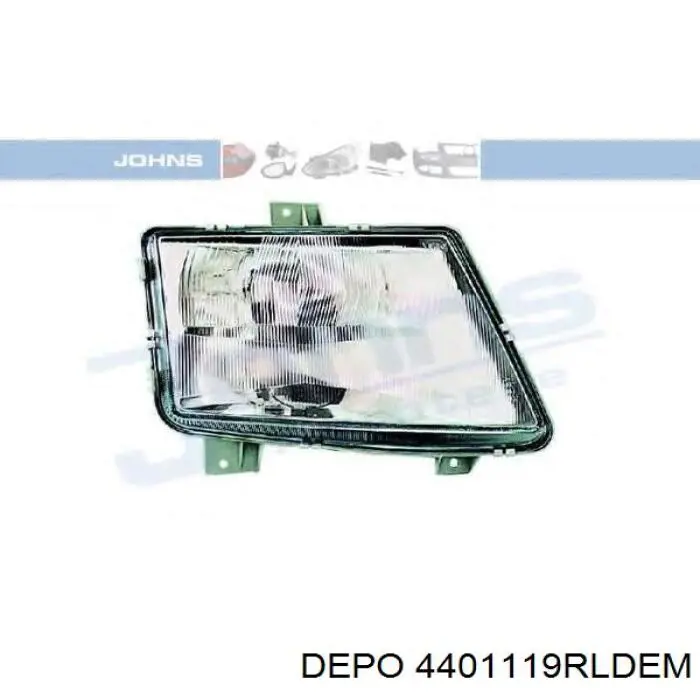 Фара права 086374 VALEO