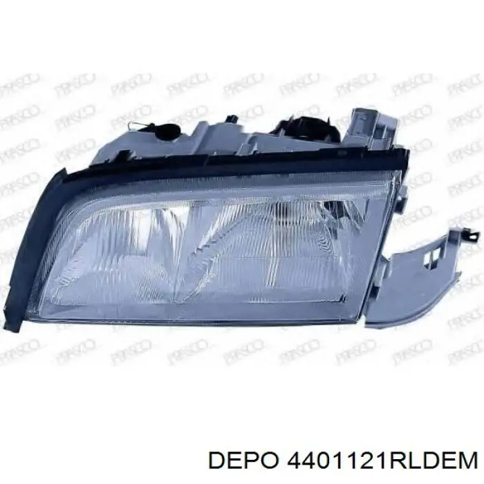 Основна фара - вставка Depo/Loro/Abakus 4401121RLDEM ціна, від 90.02 USD