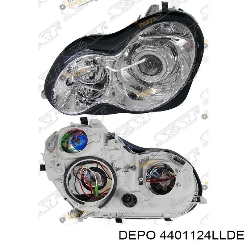 Фара Depo/Loro/Abakus 4401124LLDE ціна, від 56.85 USD