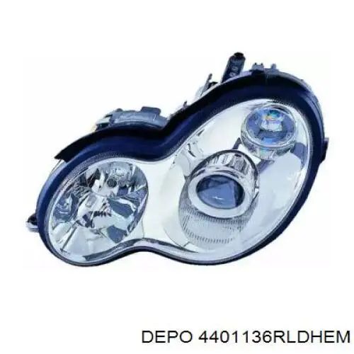 Фара правая Depo/Loro/Abakus 4401136RLDHEM ціна, від 369.55 USD