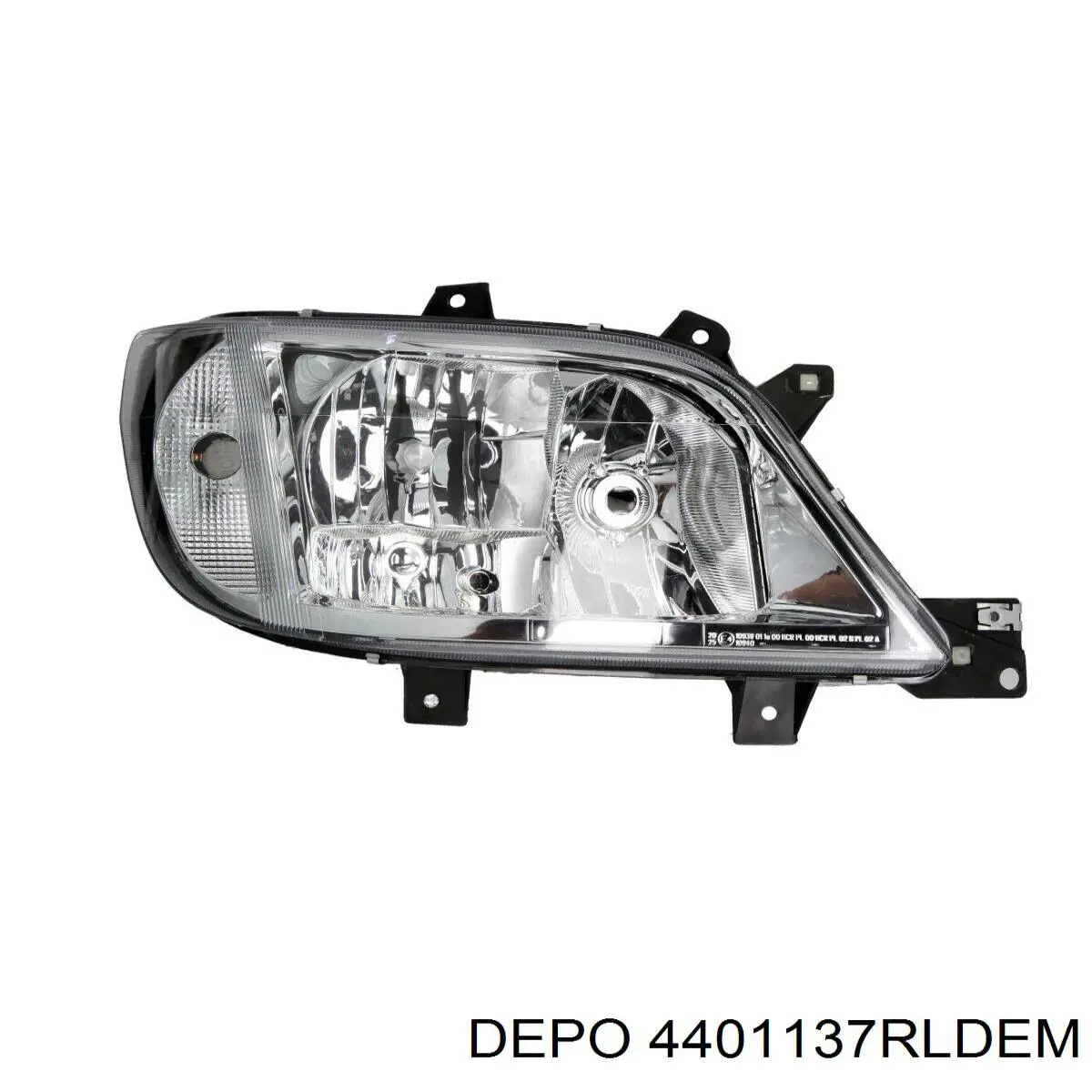 Основна фара - вставка Depo/Loro/Abakus 4401137RLDEM ціна, від 73.25 USD