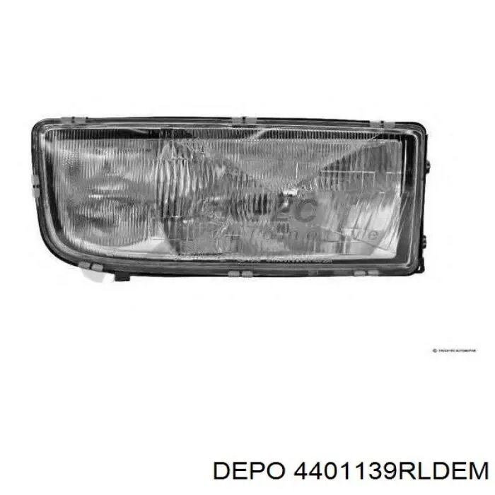 Основна фара - вставка Depo/Loro/Abakus 4401139RLDEM ціна, від 83.43 USD