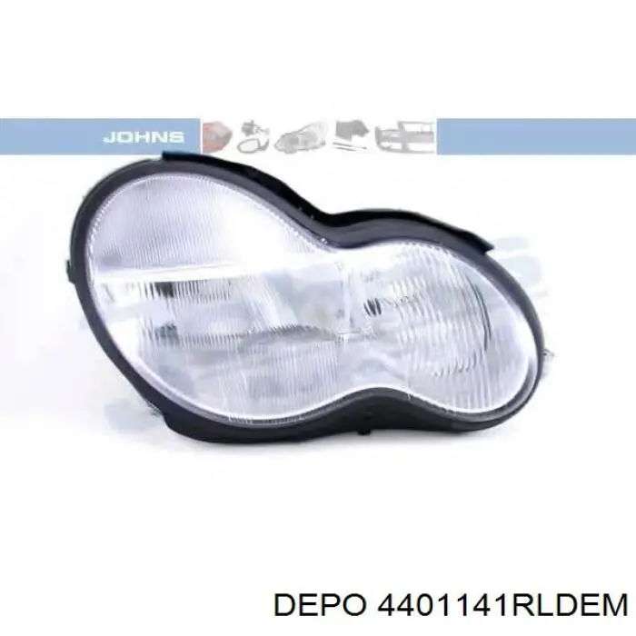 Купити 4401141RLDEM Depo/Loro/Abakus Фара передня права