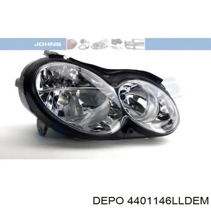 Фара Depo/Loro/Abakus 4401146LLDEM ціна, від 5.04 USD