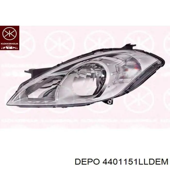 4401151LLDEM Depo/Loro/Abakus Фара дальнього світла в зборі