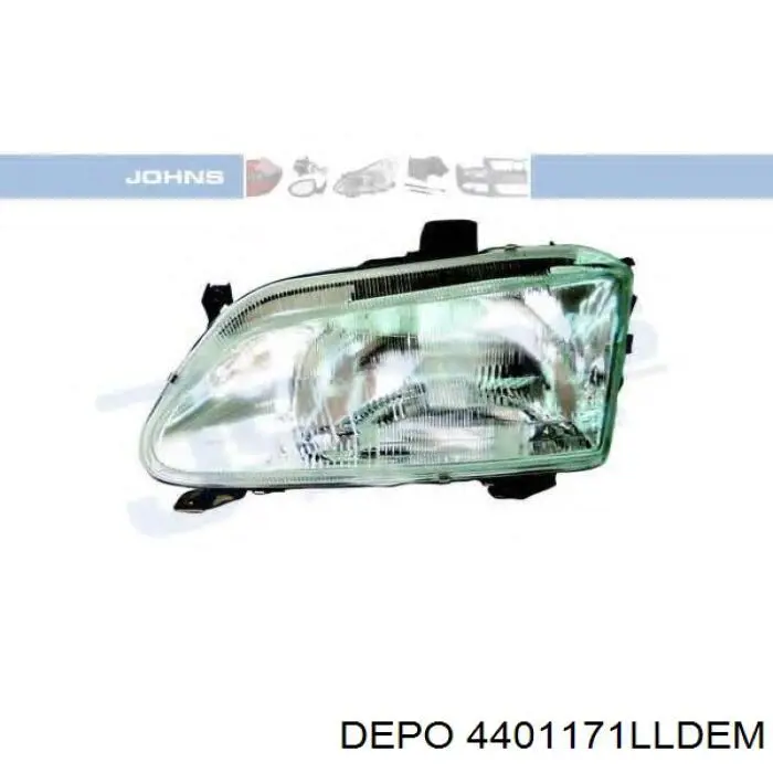 Фара ліва Depo/Loro 4401171LLDEM ціна, від 165.58 USD