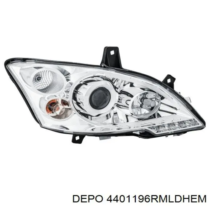 Основна фара - вставка Depo/Loro/Abakus 4401196RMLDHEM ціна, від 541.44 USD