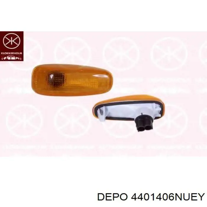 Повторювач повороту в крило Depo/Loro/Abakus 4401406NUEY ціна, від 3.21 USD