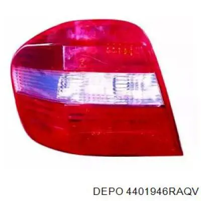 Купити A1648203864 Mercedes Задня права фара