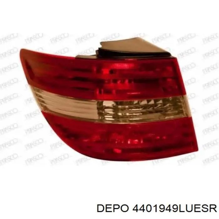 Ліхтар задній лівий, зовнішній 4401949LUESR Depo/Loro/Abakus