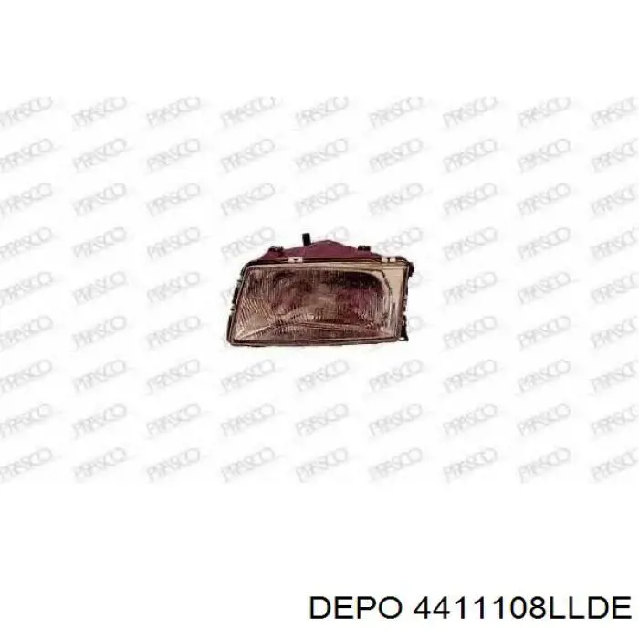 Фара ліва 4411108LLDE Depo/Loro/Abakus