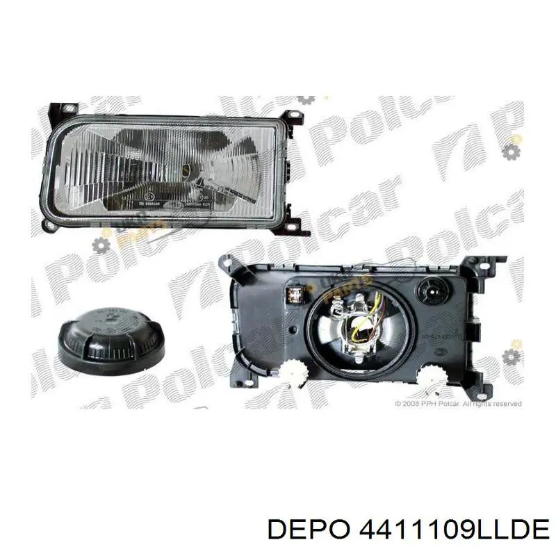 Фари Polcar 954611E ціна, від 22.57 USD