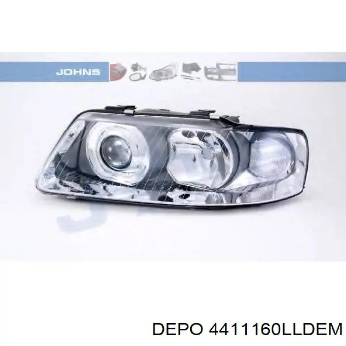Фара ліва 8L0941003K VAG
