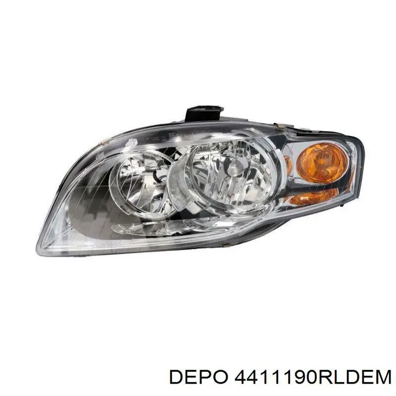 Купити 4411190RLDEM Depo/Loro/Abakus Права блок фара