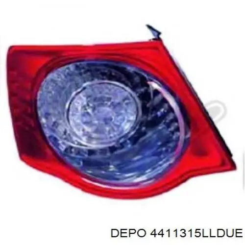 4411315LLDUE Depo/Loro/Abakus Ліхтар задній лівий, внутрішній