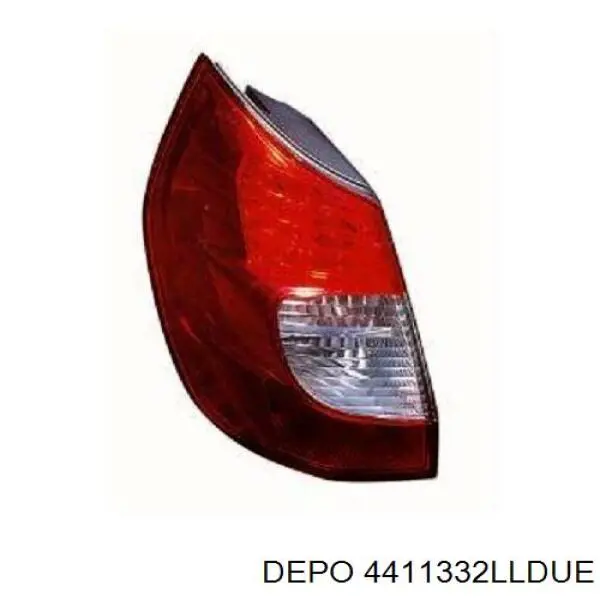 Ліхтар задній лівий, внутрішній 4411332LLDUE Depo/Loro/Abakus