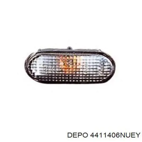 Повторювач повороту на крилі Autotechteile 3949009 ціна, від 3.24 USD