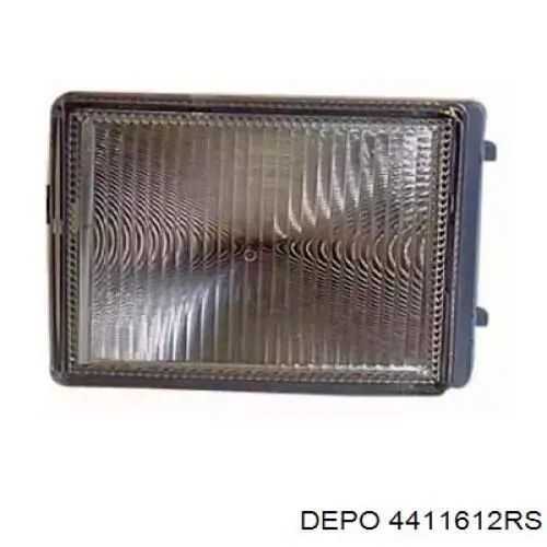4411612R Depo/Loro заглушка бампера буксирувального гака, передня права