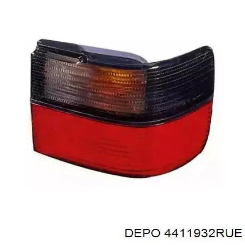 Ліхтар задній правий, зовнішній Depo/Loro/Abakus 4411932RUE ціна, від 40.83 USD