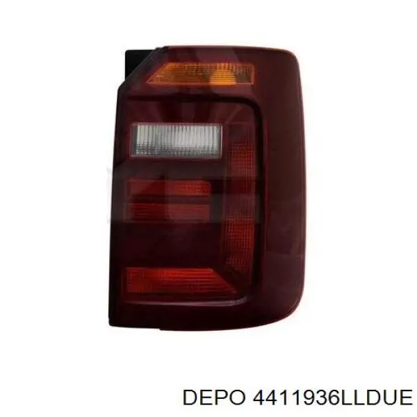 Ліхтар задній лівий Depo/Loro/Abakus 4411936LLDUE