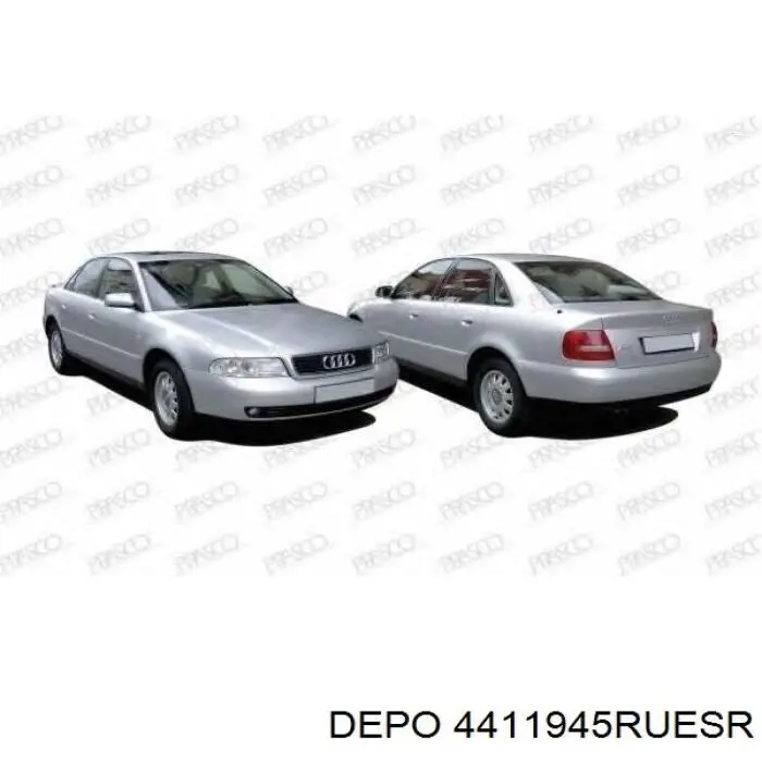 Купити 1324884E Polcar Задня права фара