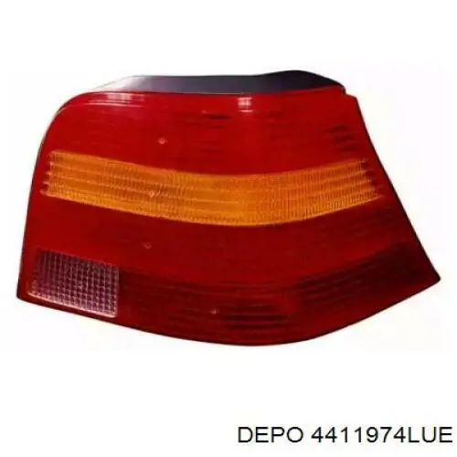 Ліхтар задній лівий Depo/Loro/Abakus 4411974LUE ціна, від 39.80 USD
