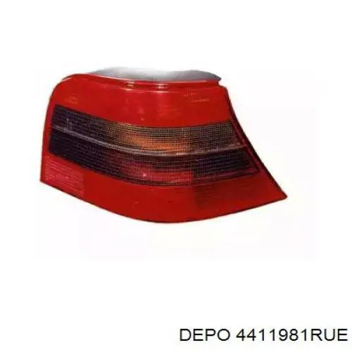 Ліхтар задній правий 4411981RUE Depo/Loro