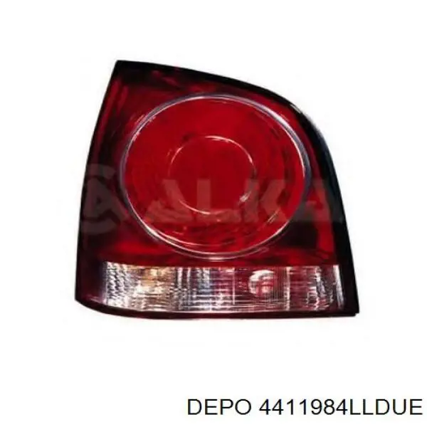Ліхтар задній лівий Depo/Loro/Abakus 4411984LLDUE ціна, від 47.04 USD