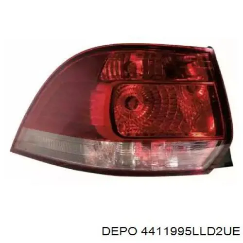 Ліхтар задній лівий Depo/Loro/Abakus 4411995LLD2UE ціна, від 75.69 USD